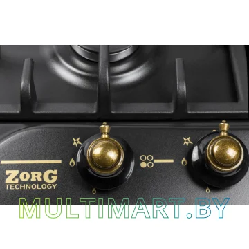 Газовая варочная панель ZorG Technology BP5 D RBL (EMY) картинка 3